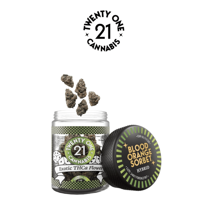 Exotic THCa Flower 28g Jar by 21 Cannabis *Drop Ship* (MSRP $299.99)