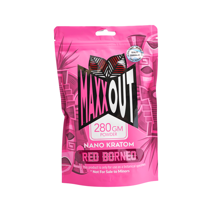 Kratom Powder By Maxx Out 280 Gram Bag (Pack of 5) *Drop Ship* (MSRP $29.99 Each)