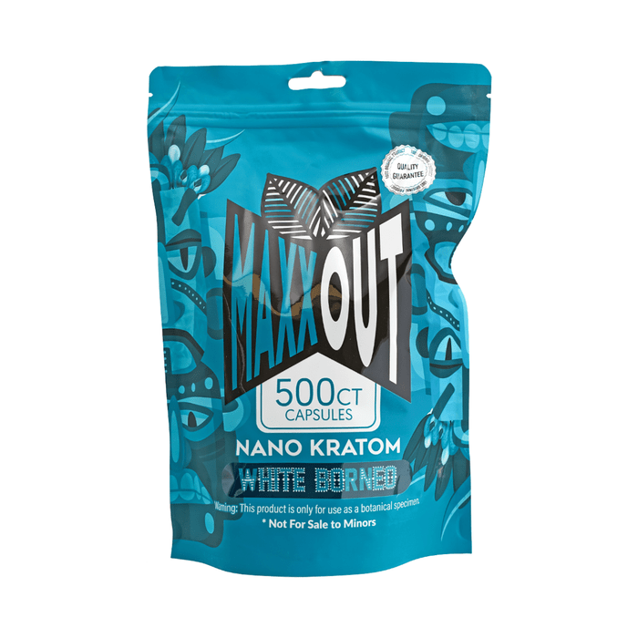 Kratom Capsules By Maxx Out 500ct Bag (Pack of 3) *Drop Ship* (MSRP $49.99 Each)