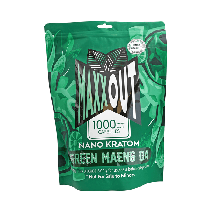 Kratom Capsules By Maxx Out 1000ct Bag (Pack of 2) *Drop Ship* (MSRP $69.99 Each)