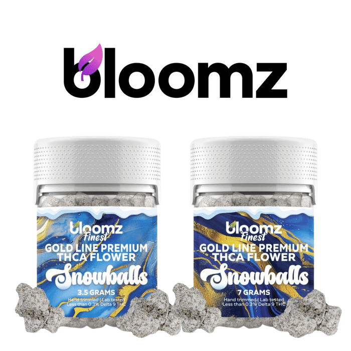 Gold Line Exotic THCa Snowballs by Bloomz *Drop Ship* (MSRP $64.00-$104.00) Gold Line Exotic THCa Snowballs by Bloomz *Drop Ship* (MSRP $64.00-$104.00)