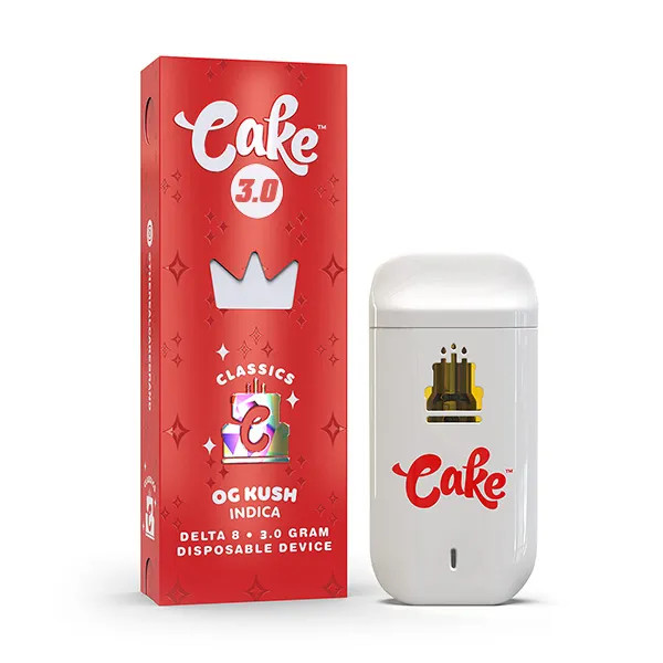 cake delta 8 disposable vape 3g Cake - Classic Delta 8 Disposable (3g) - 5 Pack