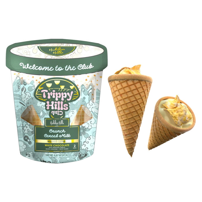 Hidden Hills - Amanita Trippy Blend Mushie Magic Shroomz Conez (2ct) - 5 Pack (MSRP $20.00ea)