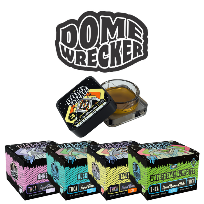 Dome Wrecker Liquid Diamond Dabs 5g (Box of 8) by HiXotic *Drop Ship* (MSRP $34.99 Each) Dome Wrecker Liquid Diamond Dabs 5g (Box of 8) by HiXotic *Drop Ship* (MSRP $34.99 Each)