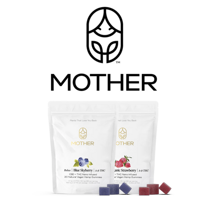 Vegan Hemp Nano THC 4:1 Gummies 20ct (Box of 6) by MOTHER *Drop Ship* (MSRP $29.00 Each) Vegan Hemp Nano THC 4:1 Gummies 20ct (Box of 6) by MOTHER *Drop Ship* (MSRP $29.00 Each)