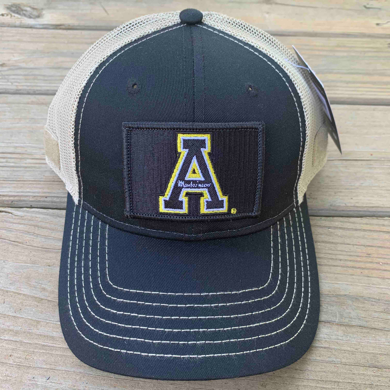 Black and Tan Mesh Ball Cap 