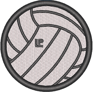 Die Cut Volleyball 2x2 Loyalty Patch Die Cut Volleyball 2x2 Loyalty Patch