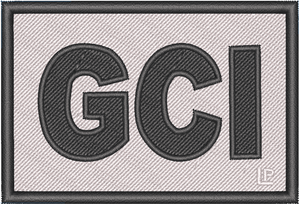 GCI Grand Cayman Islands 2x3 Loyalty Patch, 100% embroidery GCI Grand Cayman Islands 2x3 Loyalty Patch, 100% embroidery