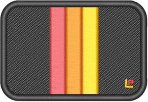 Heritage Toyota TRD Stripes 2x3 Loyalty Patch Heritage Toyota TRD Stripes 2x3 Loyalty Patch