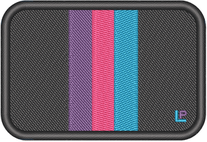 Lady Owned Toyotas Stripes 2x3 Loyalty Patch Lady Owned Toyotas Stripes 2x3 Loyalty Patch