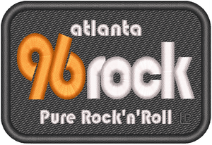 96 Rock License Plate - Black 2x3 Loyalty Patch 96 Rock License Plate - Black 2x3 Loyalty Patch