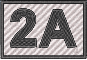 2A 2x3 Loyalty Patch 2A 2x3 Loyalty Patch