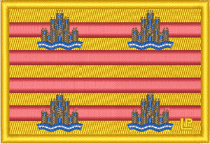 Ibiza Flag 2x3 Loyalty Patch Ibiza Flag 2x3 Loyalty Patch