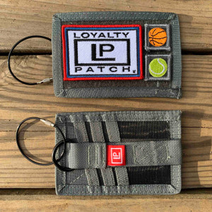 Keychain Wallet - Charcoal