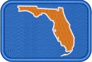 Florida Silhouette - University of Florida 2x3 Loyalty Patch Florida Silhouette - University of Florida 2x3 Loyalty Patch