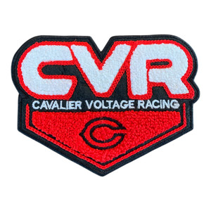 Callaway High School Cavalier Voltage Racing Chenille Patch