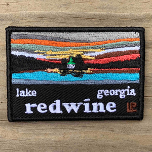 Lake Redwine Sunset 2x3 Loyalty Patch Lake Redwine Sunset 2x3 Loyalty Patch