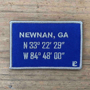 Newnan Coordinates 2x3 Loyalty Patch Newnan Coordinates 2x3 Loyalty Patch