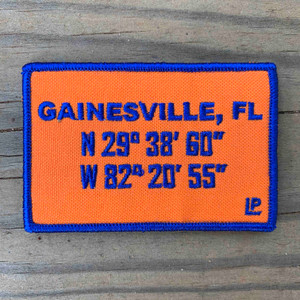 Gainesville Stadium Coordinates 2x3 Loyalty Patch Gainesville Stadium Coordinates 2x3 Loyalty Patch