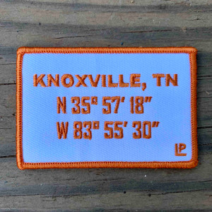 Knoxville Stadium Coordinates 2x3 Loyalty Patch Knoxville Stadium Coordinates 2x3 Loyalty Patch