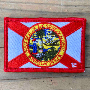Florida State Flag 2x3 Loyalty Patch Florida State Flag 2x3 Loyalty Patch