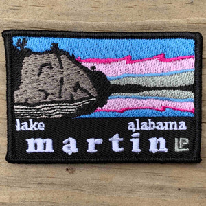 Lake Martin Sunset 2x3 Loyalty Patch Lake Martin Sunset 2x3 Loyalty Patch