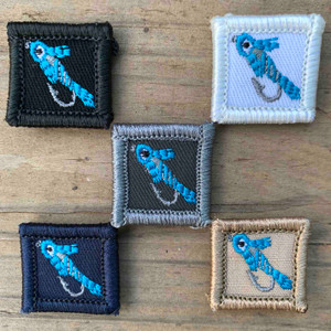 Fly Fishing Lure Blue 1x1 Loyalty Badge Fly Fishing Lure Blue 1x1 Loyalty Badge