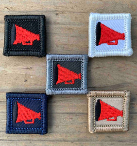 Megaphone Red 1x1 Loyalty Badge Megaphone Red 1x1 Loyalty Badge
