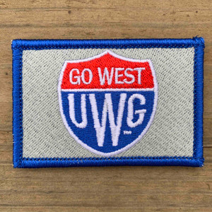 Officially Licensed University of West Georgia Go West 2x3 Loyalty Patch Officially Licensed University of West Georgia Go West 2x3 Loyalty Patch