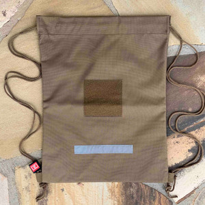 Drawstring Backpack - Tan Drawstring Backpack - Tan