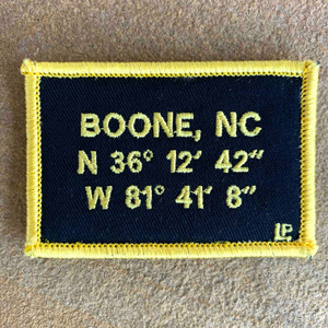 Boone Stadium Coordinates 2x3 Loyalty Patch Boone Stadium Coordinates 2x3 Loyalty Patch