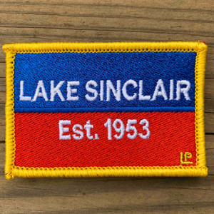 Lake Sinclair Nautical Established 2x3 Loyalty Patch