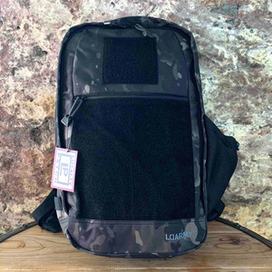 Patch Collector Backpack - Black OCP Camouflage front view Patch Collector Backpack - Black OCP Camouflage front view
