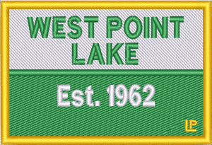 West Point Lake Nautical Established 2x3 Loyalty Patch West Point Lake Nautical Established 2x3 Loyalty Patch