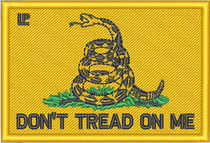 Gadsden Don't Tread On Me Flag - 2x3 Loyalty Patch Gadsden Don't Tread On Me Flag - 2x3 Loyalty Patch