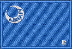 Moultrie Liberty Flag 2x3 Loyalty Patch - 100% embroidery Moultrie Liberty Flag 2x3 Loyalty Patch - 100% embroidery