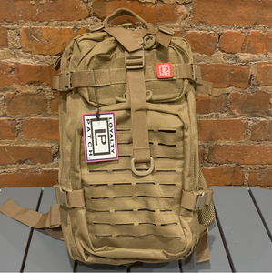 Expandable zipper pockets. Exterior laser cut molle. Expandable zipper pockets. Exterior laser cut molle.