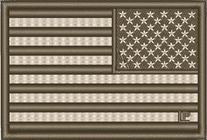 US Flag Coyote Reverse - 2x3 Loyalty Patch US Flag Coyote Reverse - 2x3 Loyalty Patch