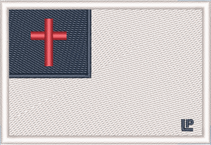 Christian Flag - 2x3 Loyalty Patch Christian Flag - 2x3 Loyalty Patch