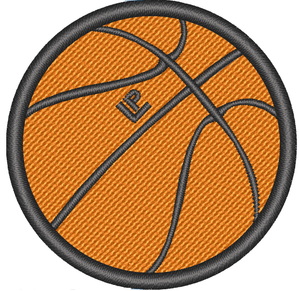 Die Cut Basketball 2x2 Loyalty Patch