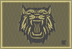 Rabun County Wildcat - Scorpion 2x3 Loyalty Patch