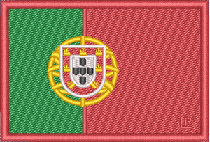 Portugal Flag 2x3 Loyalty Patch
