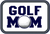 Golf Mom Sublimation Printed 2x3 Loyalty Patch