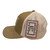 Coyote Brown Mid Profile Trucker - left side