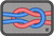 Square Knot - Color 2x3 Loyalty Patch