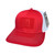 Ball Cap - Red with White Mesh