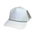 White Laser Cut 5 Panel Rope Hat