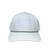 White Laser Cut 5 Panel Rope Hat