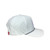 White Laser Cut 5 Panel Rope Hat
