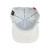 White Laser Cut 5 Panel Rope Hat
